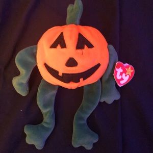 TY original beanie baby pumpkin’ 1998